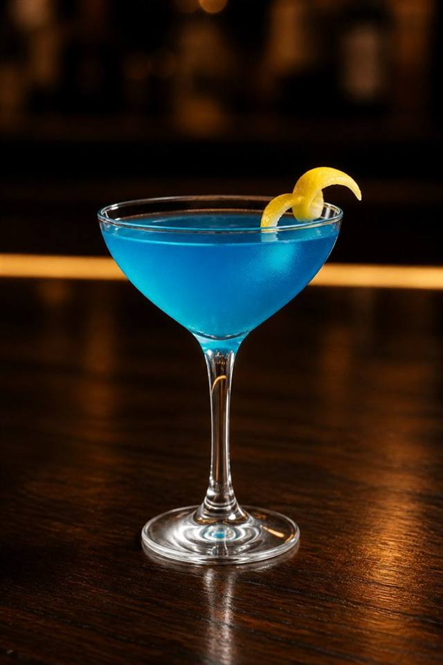 Bluebird cocktail