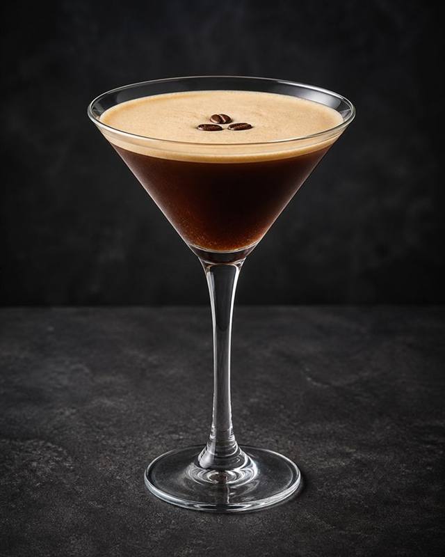 Cold Brew Martini cocktail