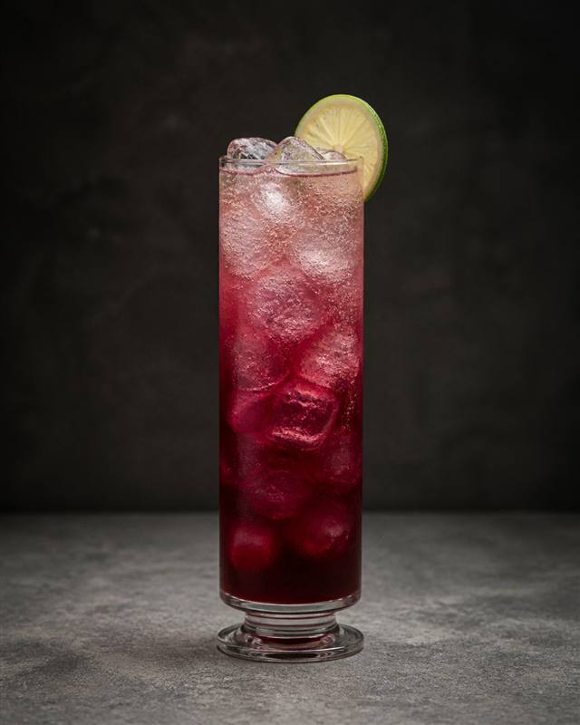 El Diablo cocktail illustration