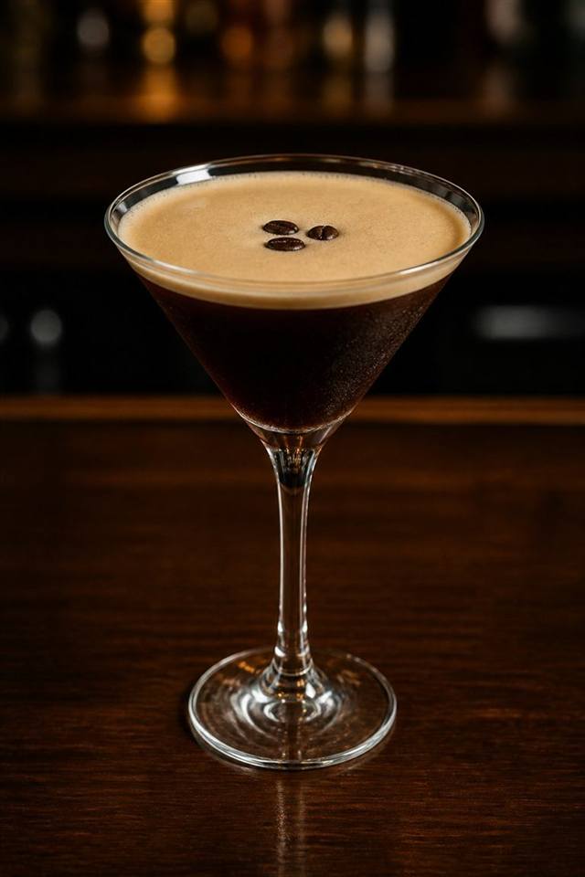 Espresso Rumtini cocktail