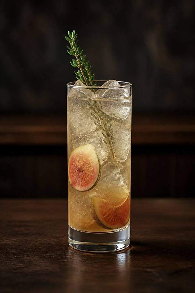 Figgy Thyme cocktail