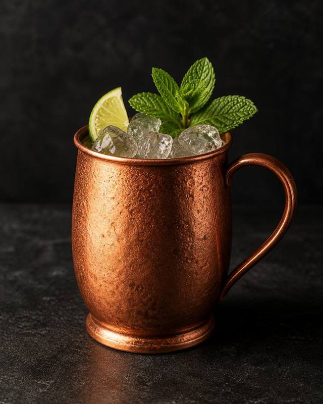 Gin Gin Mule cocktail