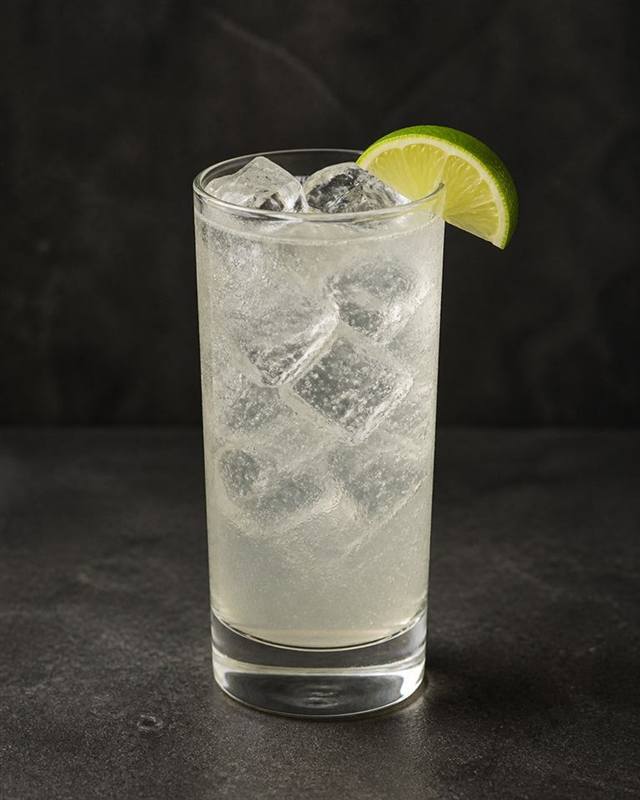 Gin Rickey cocktail