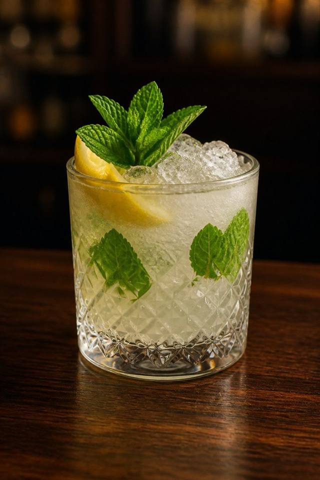 Gin Smash cocktail