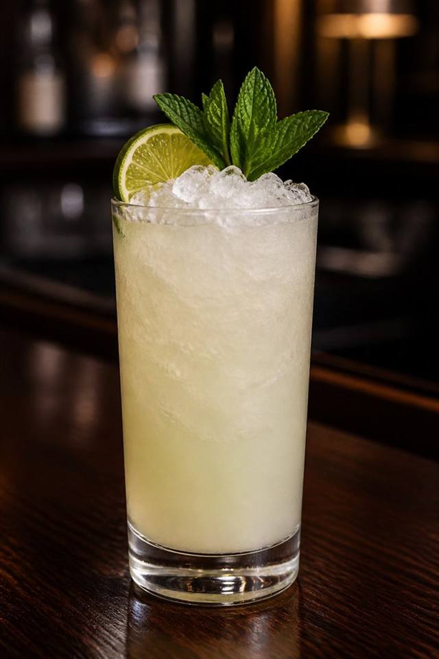 Gin Swizzle cocktail