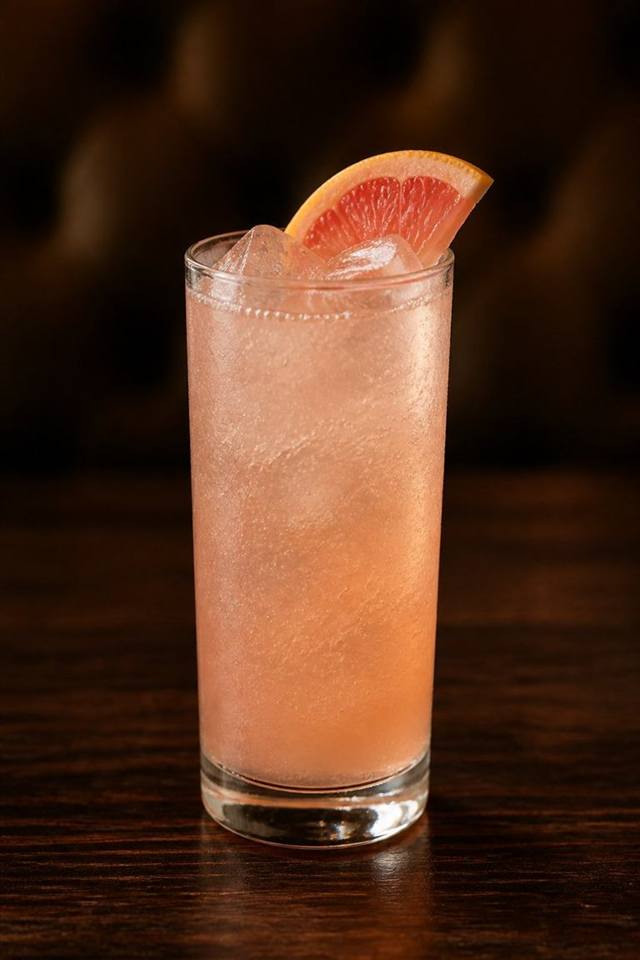 Lazy Coconut Paloma cocktail