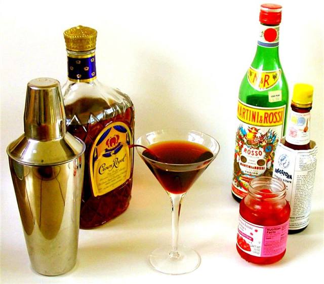 Manhattan cocktail
