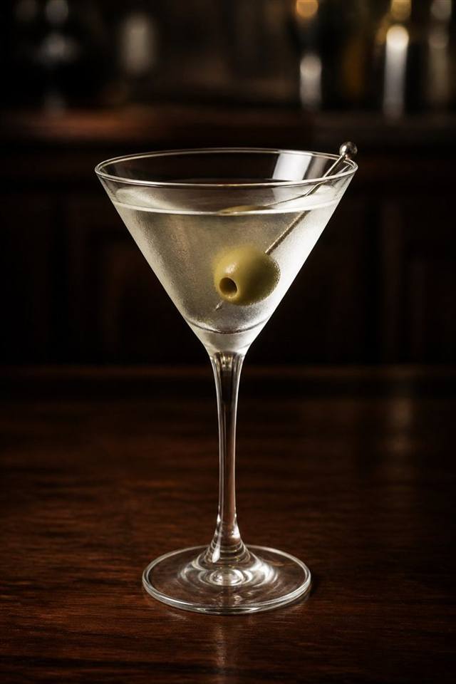 Dry Martini cocktail