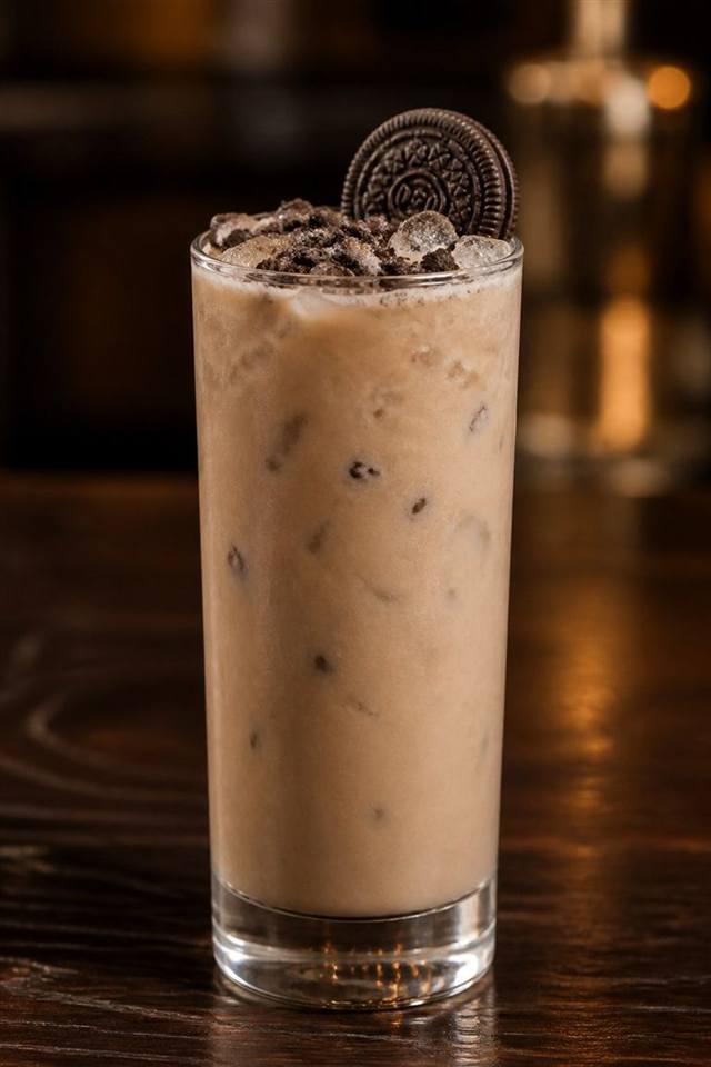 Oreo Mudslide cocktail