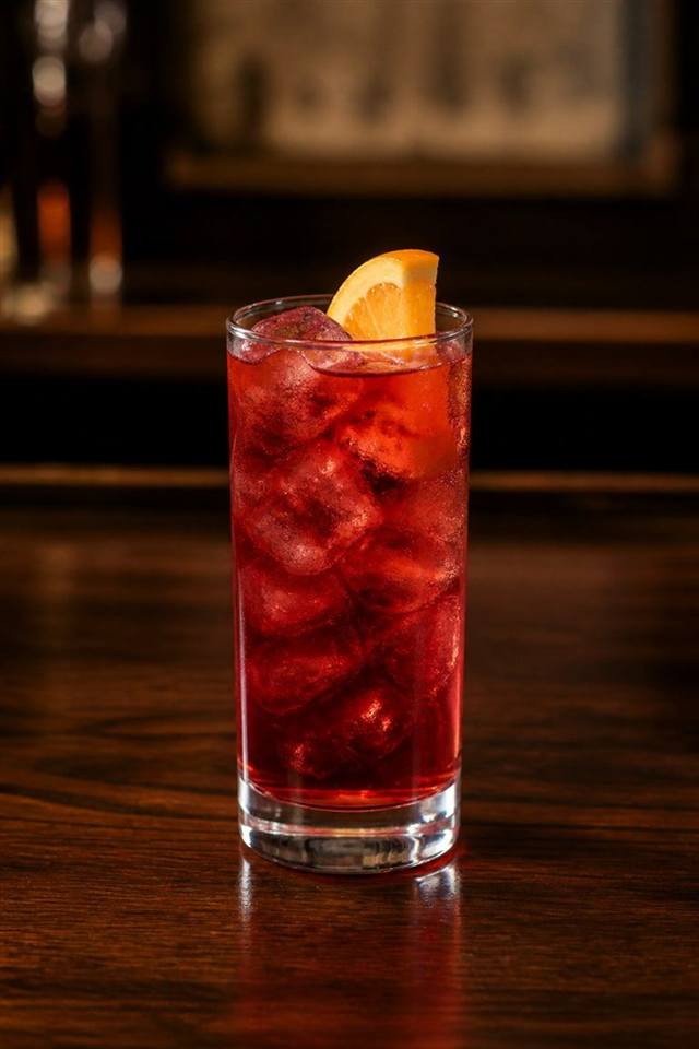 Popped cherry cocktail