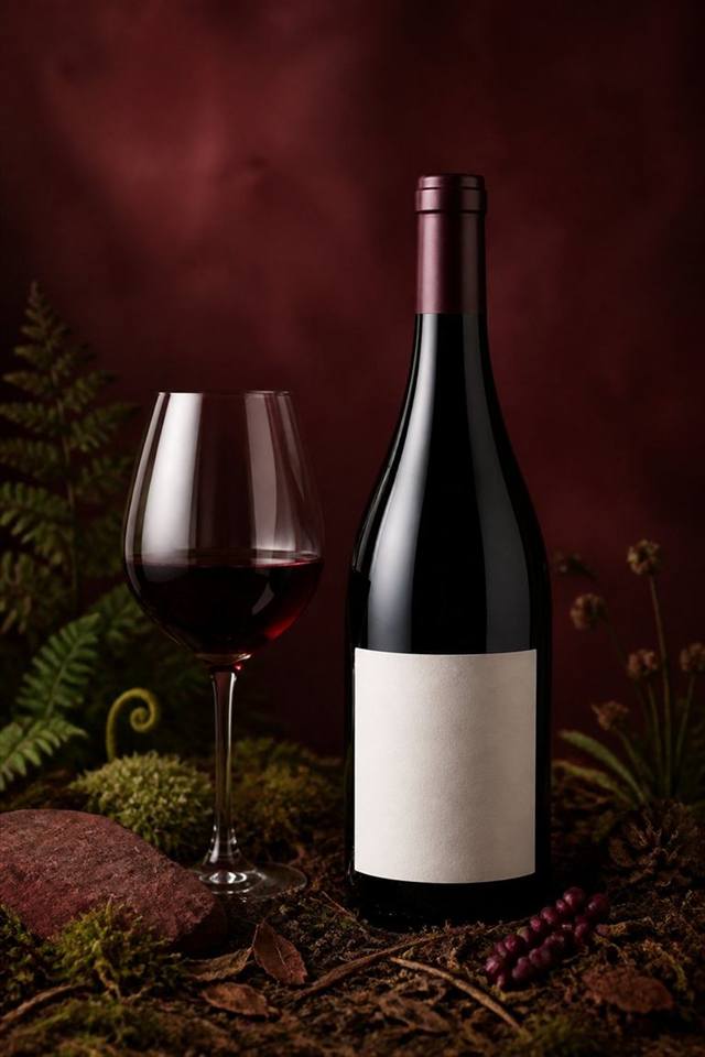 Shaw + Smith Lenswood Vineyard Pinot Noir — AI-generated catalogue visual