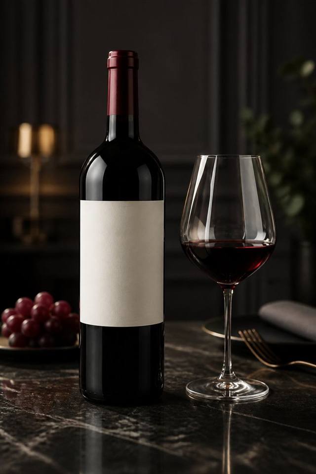 Cullen Mangan Vineyard Merlot Malbec — AI-generated catalogue visual